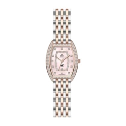 Paris Polo Club PPC-EA07-RG-PK Luxurious and Shiny Design Women Watch 